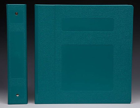 Picture of Binder Titan 3 Ring Teal 300 Sheets Side OpeningM90270R3