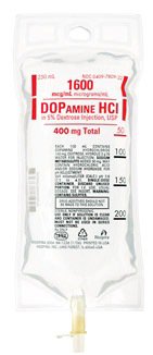 Picture of Dopamine HCl / Dextrose 5%, Preservative Free 1600 mcg / mL Solution Flexible Bag 250 mL00409780922