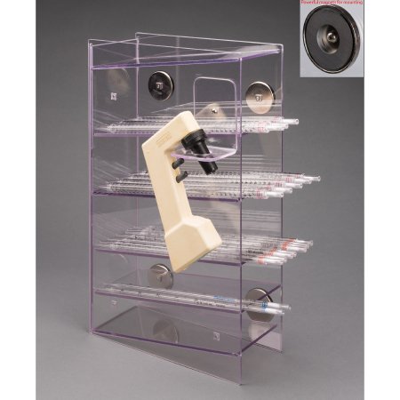 Picture of Pipette Holder 5 Pocket, 5 X 11-1/3 X 18-3/4 Inch For Serological PipettesPGSERPIP5-M-BRK