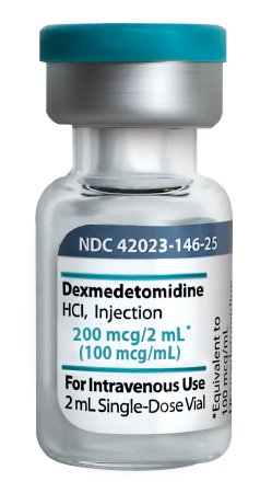 Picture of Dexmedetomidine HCl, Preservative Free 100 mcg / mL Injection Single Dose Vial 2 mL42023014625