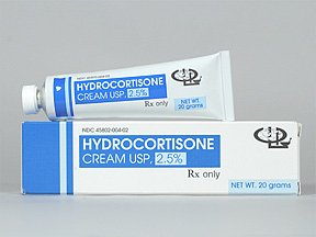 Picture of Hydrocortisone 2.5% Cream Tube 20 Gram45802000402