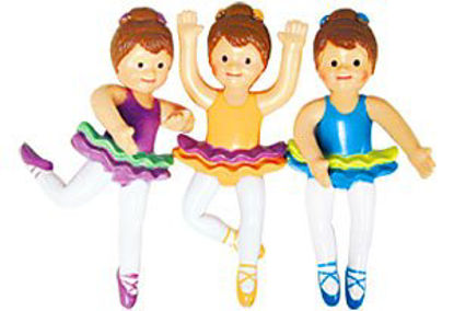 Picture of Kids Love Stickers® 24 per Unit Bendable Ballerina Toy Chest 3 Inch4843