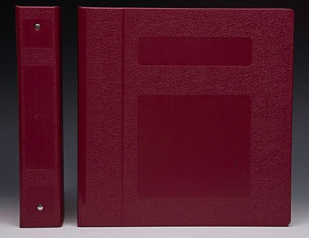 Picture of Binder Titan 3 Ring Burgundy 300 Sheets Side OpeningM90020R3
