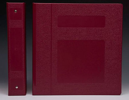 Picture of Binder Titan 3 Ring Burgundy 300 Sheets Side OpeningM90020R3
