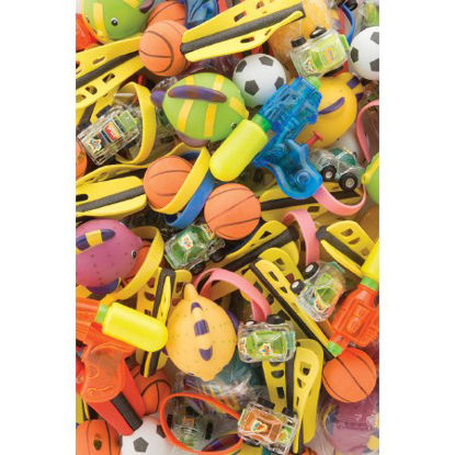 Picture of SmileMakers® 120 per Unit Kool Stuff Toy Chest Various Toy SizesKKTCR