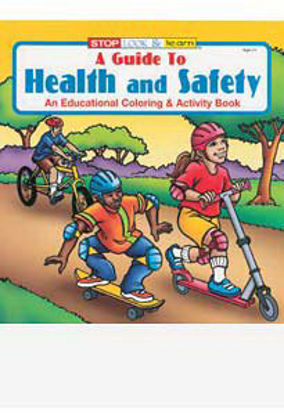 Picture of Kids Love Stickers® 20 per Unit Health and Safety Coloring Book 8 X 10.5 Inch5768