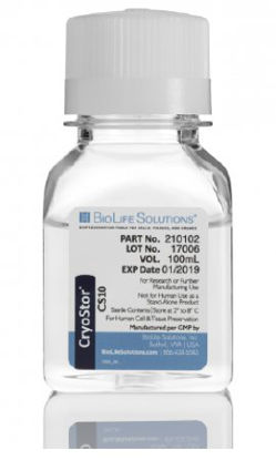 Picture of Cryopreservation Media CryoStor® CS10 Freeze Media with 10% DMSO Clear210102