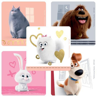 Picture of Disney® 100 per Unit The Secret Life of Pets Sticker 2.5 InchST1246B