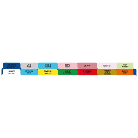 Picture of Chart Divider Medical InformationM2460