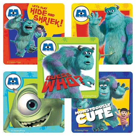 Picture of SmileMakers® 100 per Unit Disney Monsters Inc Sticker 2.5 InchST688B