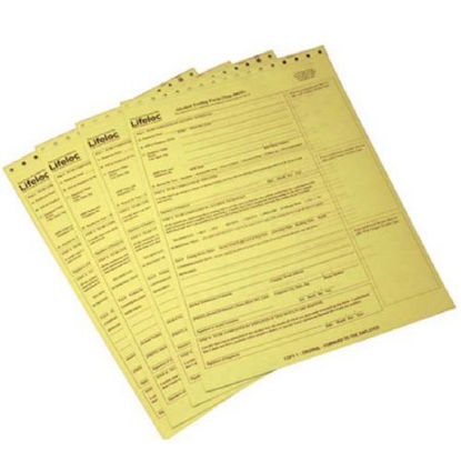 Picture of Non-Dot Form Three Part Form14008