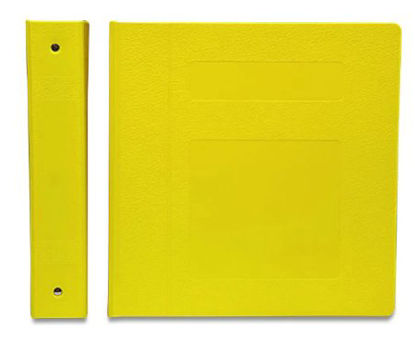 Picture of Binder Titan 3 Ring Yellow 250 Sheets Side OpeningM90250R3