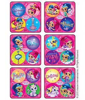 Picture of MiniBadges™ 300 per Unit Shimmer and Shine MiniBadges Sticker2435