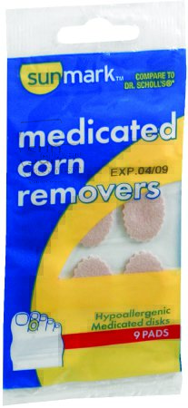 Picture of Corn Remover sunmark® Medicated Disc 9 per Pack01093904333