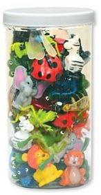 Picture of Kids Love Stickers® 48 per Unit Finger Puppet Assortment Toy Chest5879