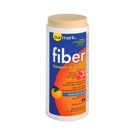 Picture of Fiber Supplement sunmark® Orange Flavor Powder 20.3 oz. Psyllium Husk01093981444