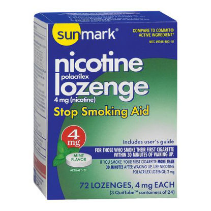 Picture of Stop Smoking Aid sunmark® 4 mg Strength Lozenge49348085316