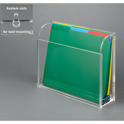 Picture of Chart Holder Poltex® Clear 1 Pocket Top Opening1CHART-W