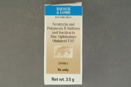 Picture of Neomycin Sulfate / Polymyxin B Sulfate / Bacitracin Zinc 3.5 mg - 400 mg Ointment Tube 3.5 Gram24208078055