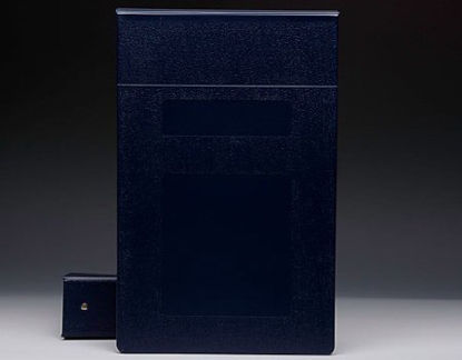 Picture of Binder Titan 3 Ring Navy Blue 400 Sheets Top OpeningM80361R3