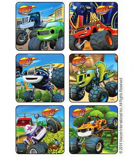 Picture of Disney® 75 per Unit Blaze and The Monster Machines - Cool Trucks Sticker1576
