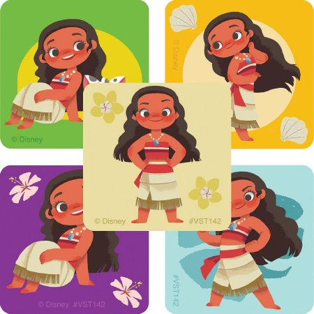 Picture of ValueStickers™ 250 per Unit Moana Sticker 1.625 InchVST142P