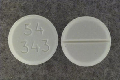 Picture of Prednisone 50 mg Tablet Bottle 100 Tablets00054001925