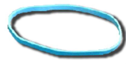 Picture of Biosel® Elastic Bands 1/8 X 3 Inch Sterile Number 3214602/100