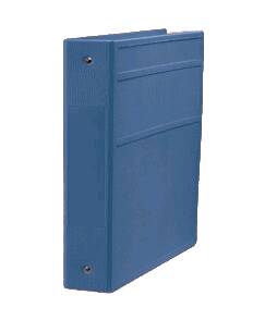 Picture of Binder Carstens® 3 Ring Navy Blue 300 Sheets Side Opening2829-3R