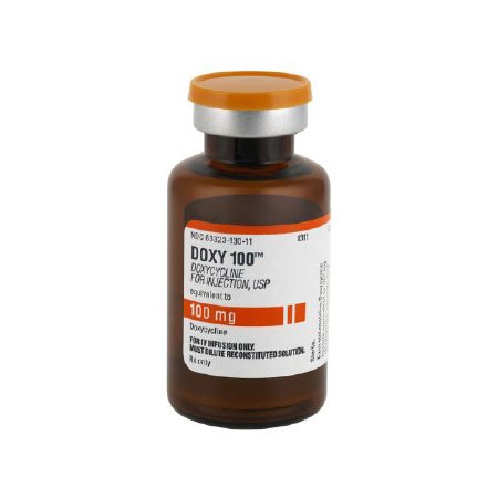 Picture of Doxy 100™ Doxycycline Hyclate, Preservative Free 100 mg Injection Single Dose Vial 20 mL1011980