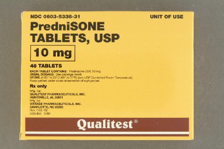 Picture of Prednisone 10 mg Tablet Dose Pack 48 Tablets00603533831