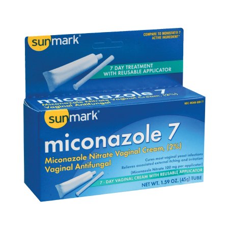 Picture of Vaginal Antifungal sunmark® 2% Strength / 100 mg Cream 1.59 oz. Tube49348053077