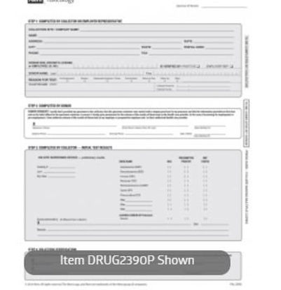Picture of Form Toxicology Oral Result Form2390