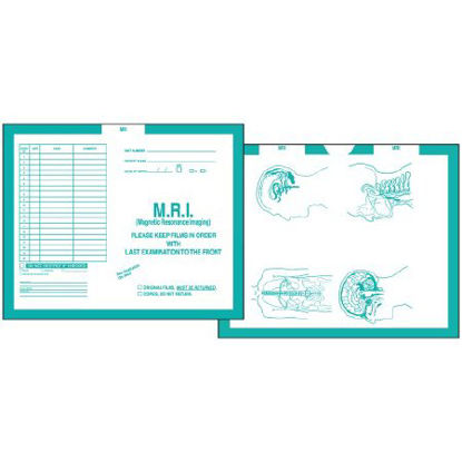 Picture of MRI Insert Jacket Turquoise 14-1/4 X 17-1/2 InchCJT-MR3