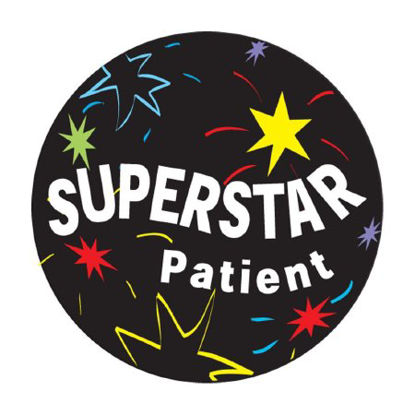 Picture of pdc® 250 per Unit Super Star Patient Sticker59708878