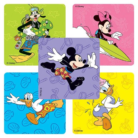 Picture of Disney® 100 per Unit Mickey and Friends Sticker 2.5 InchMICKB