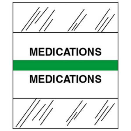 Picture of Index Tab 1 1/4 Inch Medications54532