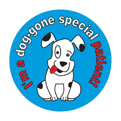 Picture of pdc® 250 per Unit I'm A DogGone Special Patient Sticker59708881
