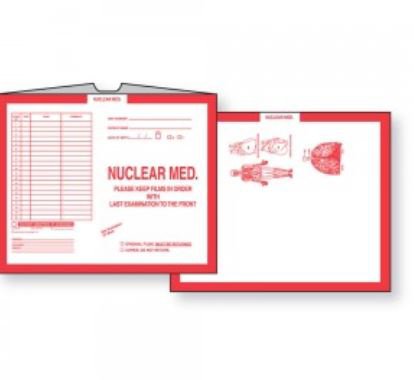 Picture of Nuclear Med. Insert Jacket FilePro® Red 10-1/2 X 12-1/2 InchCJDT-NU1