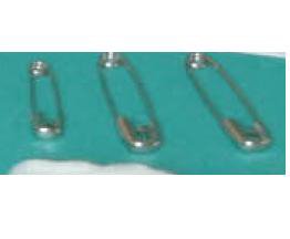 Picture of Safety Pin Number 2 Steel Sterile15202/100