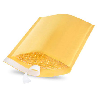 Picture of Bubble Mailer Gold 7-1/4 X 12 Inch (Outside), 7-1/8 X 10-3/4 Inch (Inside)S-9986