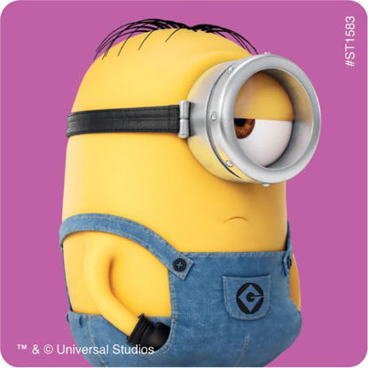 Picture of SmileMakers® 100 per Unit Monions Sticker 0.875 InchST1583B