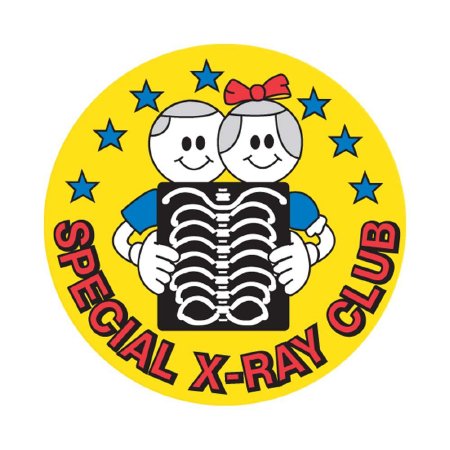 Picture of pdc® 250 per Unit Special X-Ray Club Sticker59701460