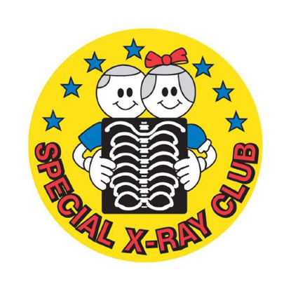 Picture of pdc® 250 per Unit Special X-Ray Club Sticker59701460