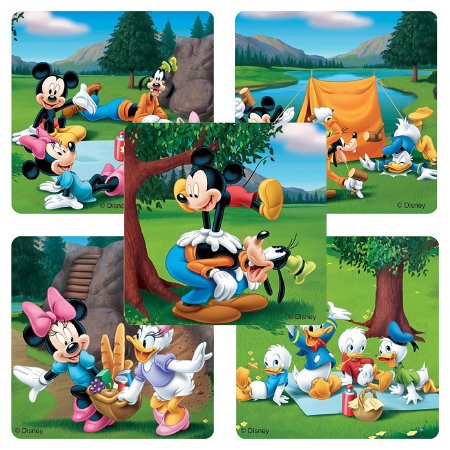Picture of SmileMakers® 100 per Unit Disney Mickey Mouse Great Outdoors Sticker 2.5 InchST420R