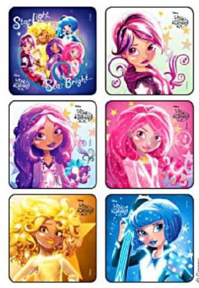 Picture of Kids Love Stickers® 75 Per Unit Star Darlings Glitter Disney Sticker1651P
