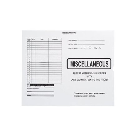 Picture of Miscellaneous Insert Jacket FilePro® Black / White 14-1/4 X 17-1/2 InchCJE-MI1