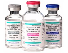 Picture of Piperacillin Sodium / Tazobactam, Preservative Free 4.5 Gram Injection Single Use Vial 50 mL55150012150