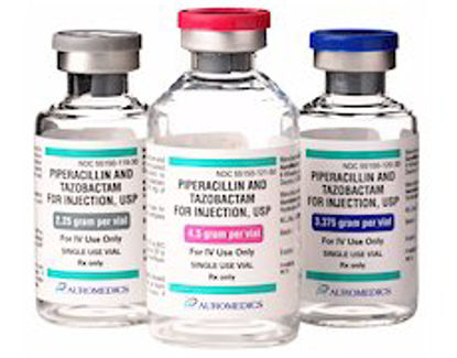 Picture of Piperacillin Sodium / Tazobactam, Preservative Free 4.5 Gram Injection Single Use Vial 50 mL55150012150