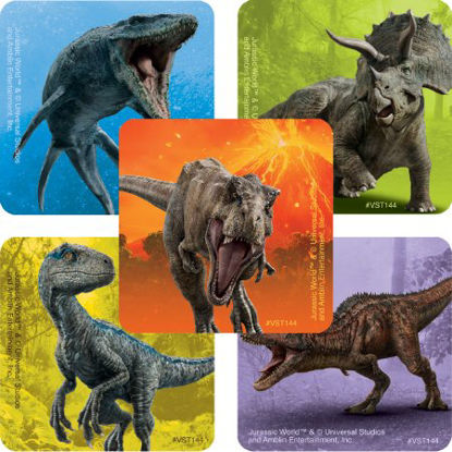 Picture of ValueStickers™ 250 per Unit Jurassic World Sticker 1.625 InchVST144P